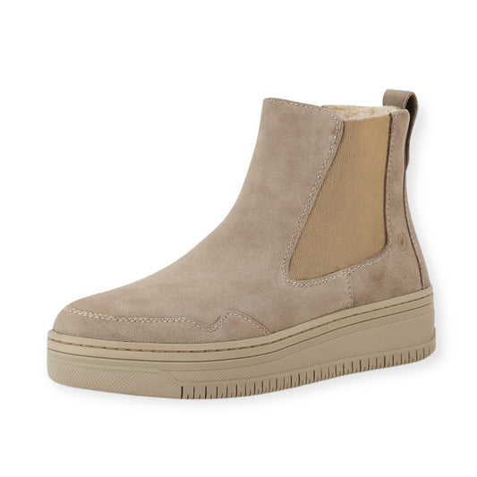 Stivaletto Tamaris modello chelsea taupe