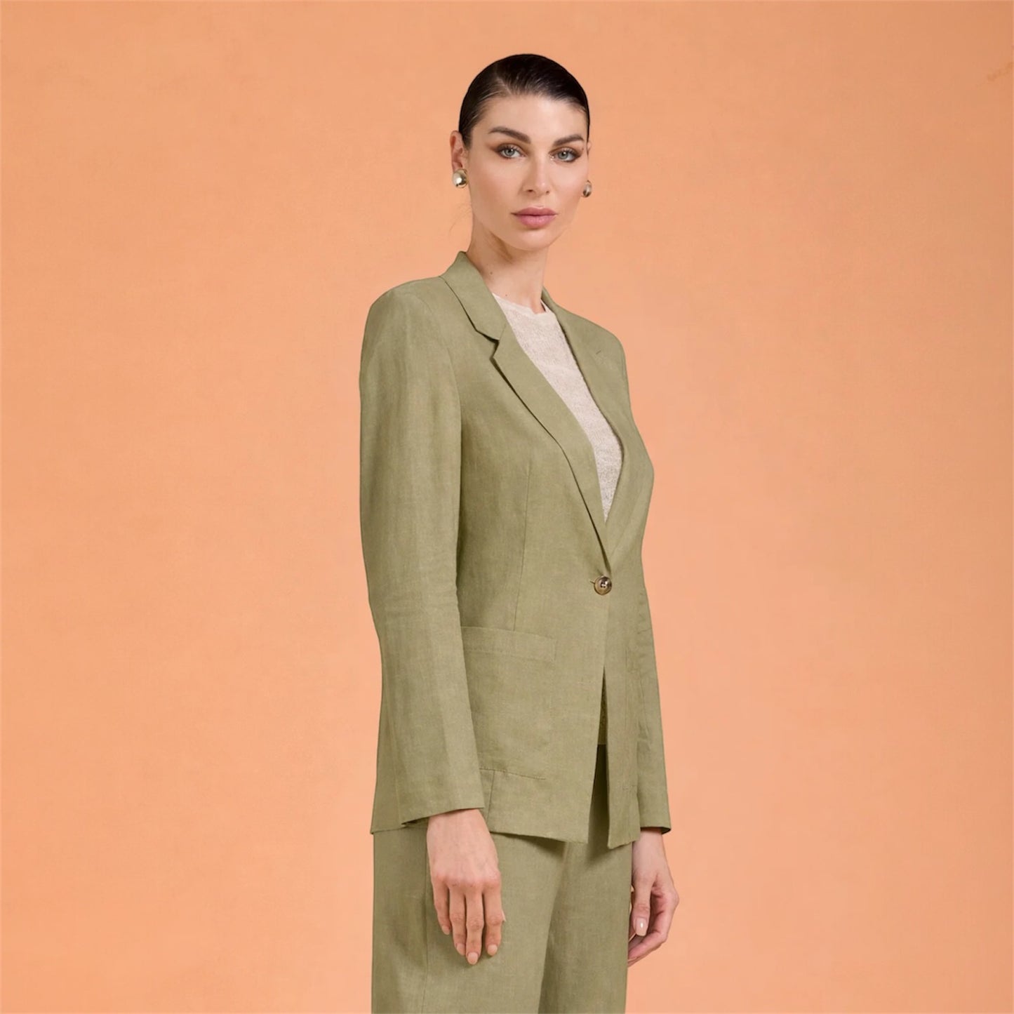 Giacca sartoriale in lino