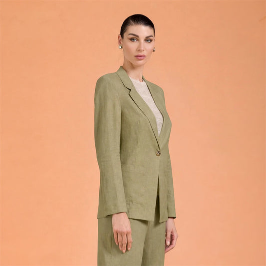 Giacca sartoriale in lino