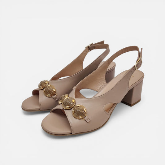 Sandali phard con applicazione