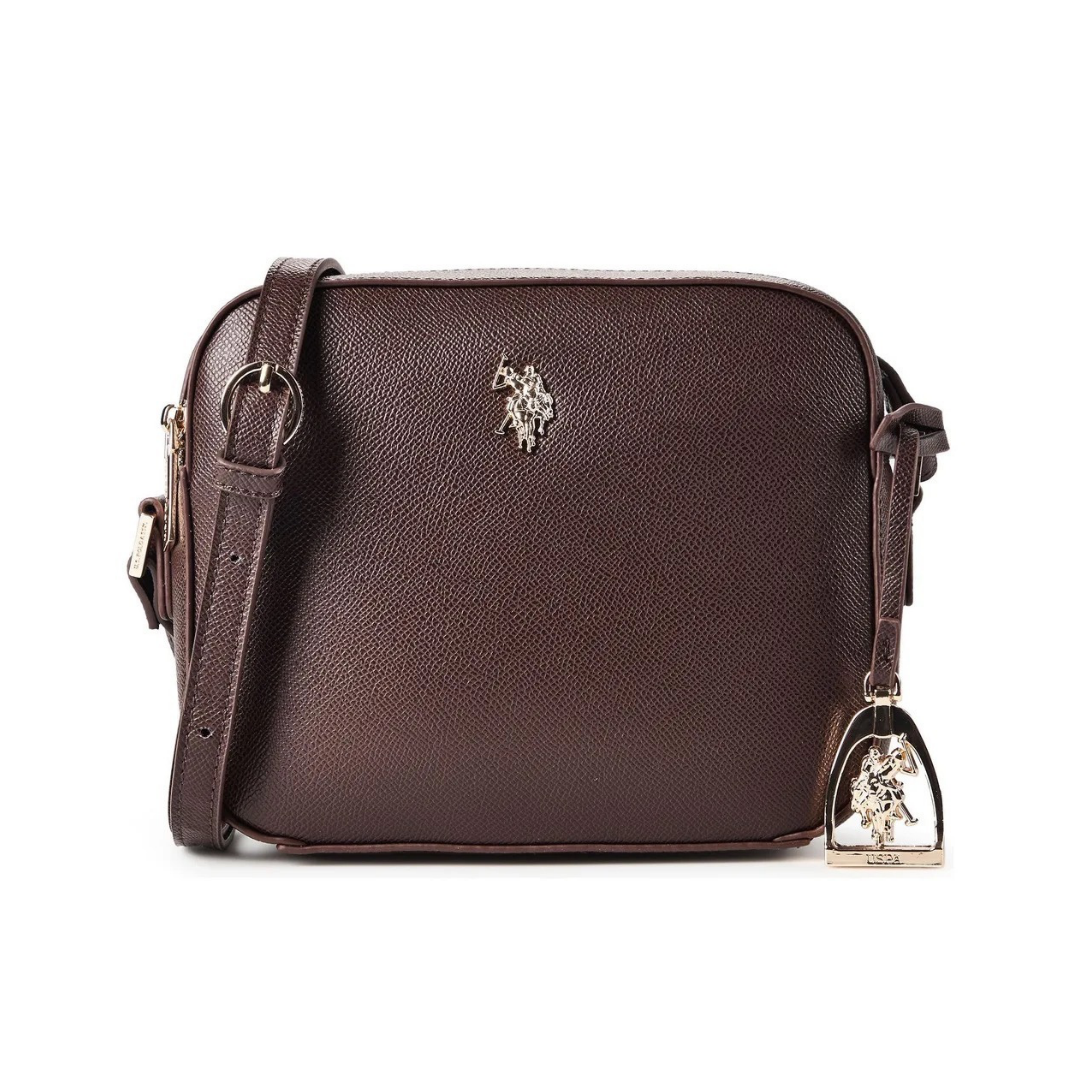 Borsa tracolla brown Us Polo Assn
