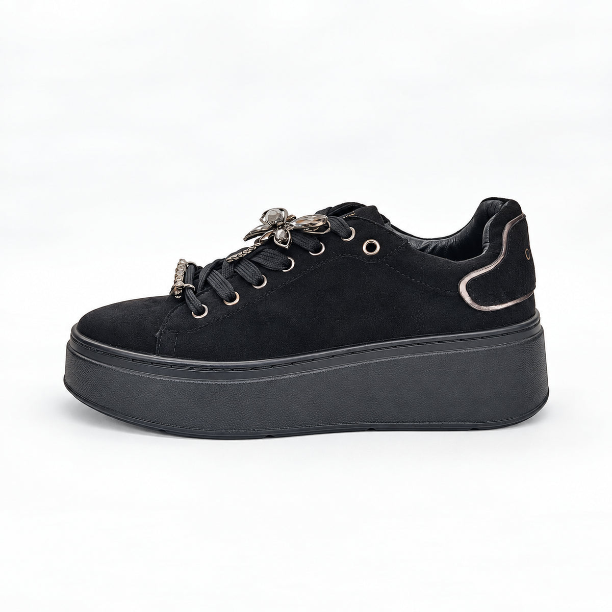 Sneakers con accessorio black