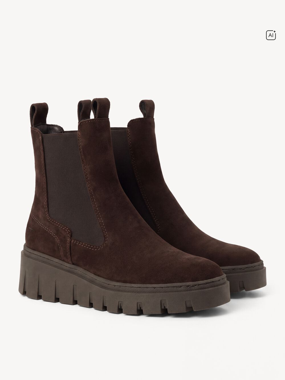 Chelsea in camoscio Tamaris