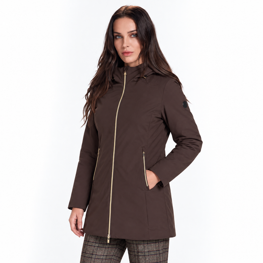 Giubbino softshell cioccolato Take.Two
