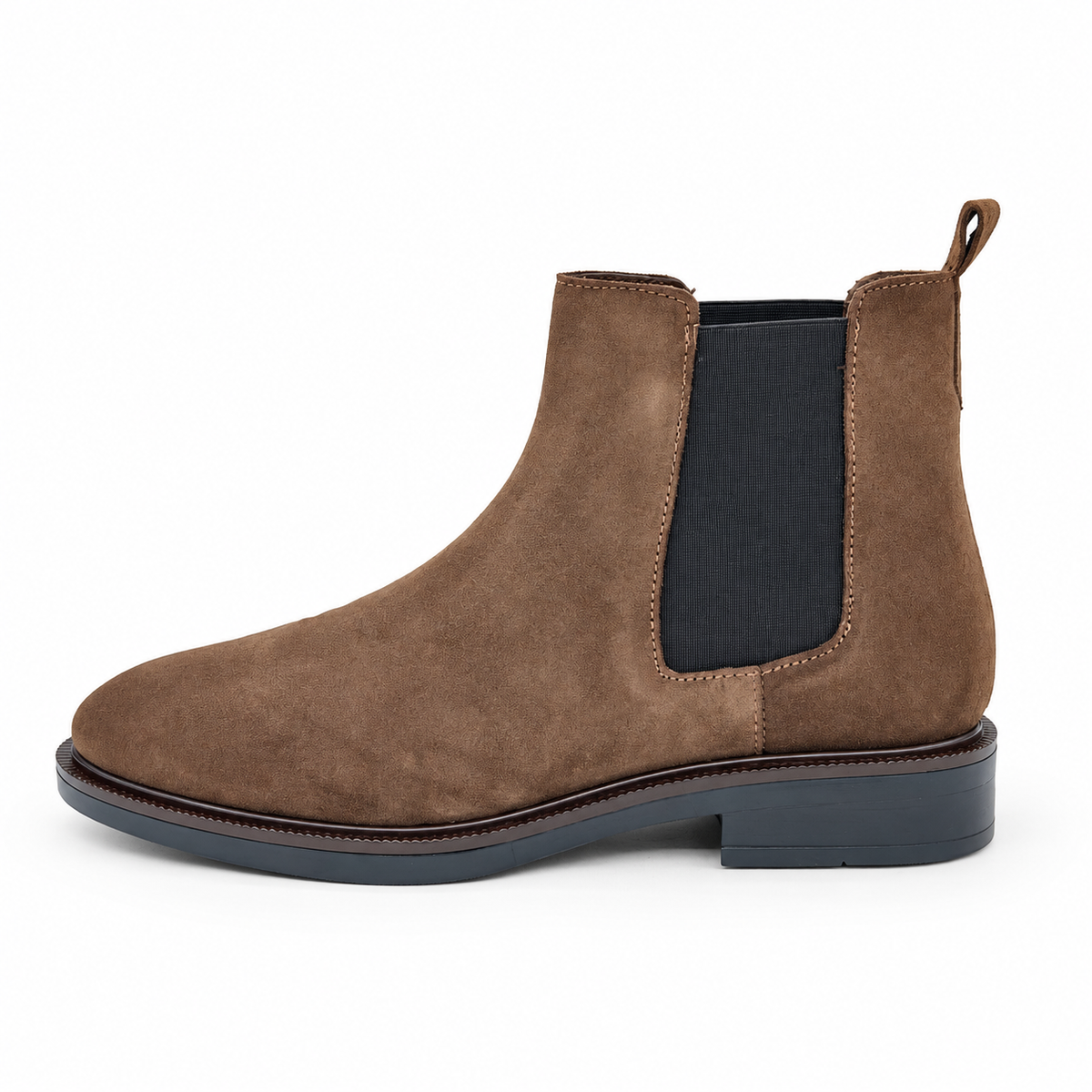 Chelsea con elastico in suede