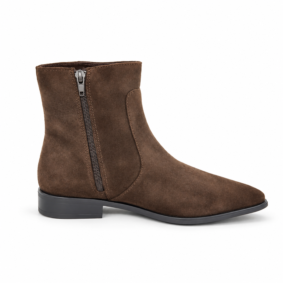 Stivaletto basso in suede