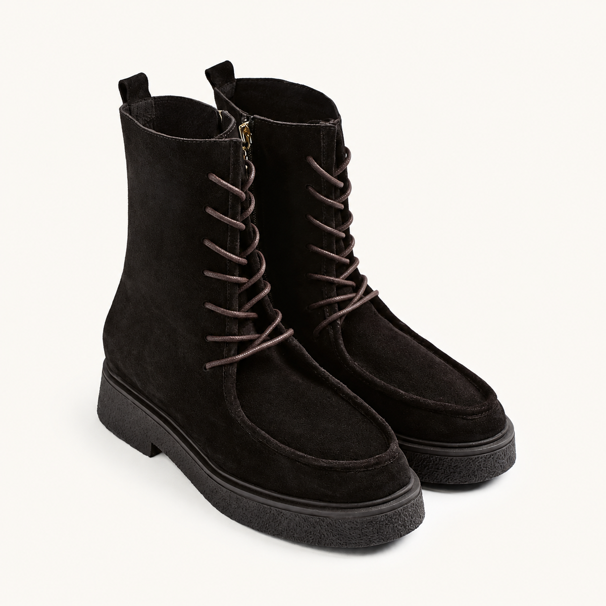 Anfibio in camoscio brown