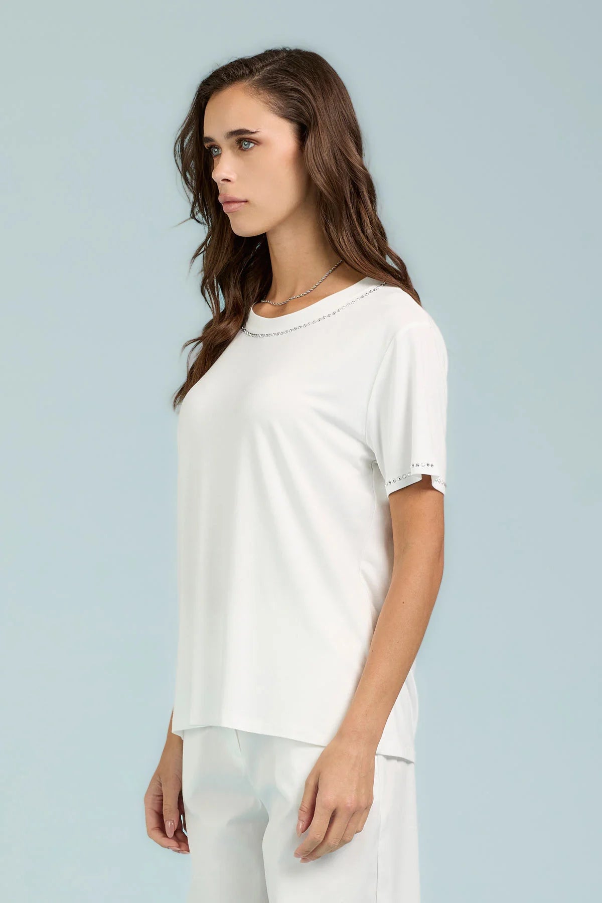 T-shirt con applicazioni