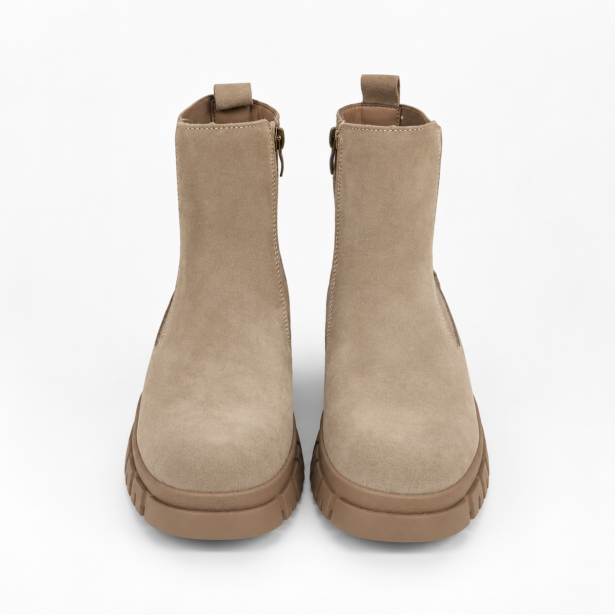 Chelsea scamosciato taupe