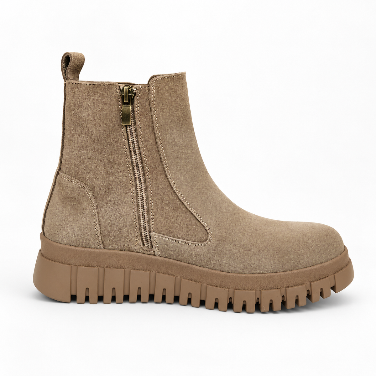 Chelsea scamosciato taupe