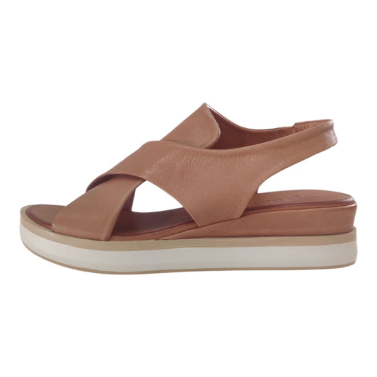 Sandali incrocio con zeppa Dafne