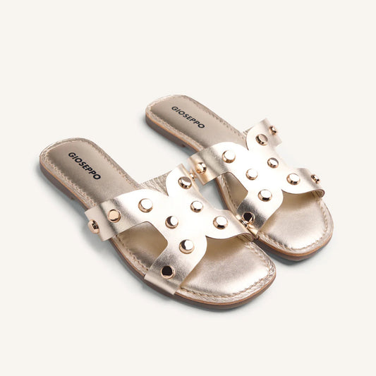 Sandali mules con borchie