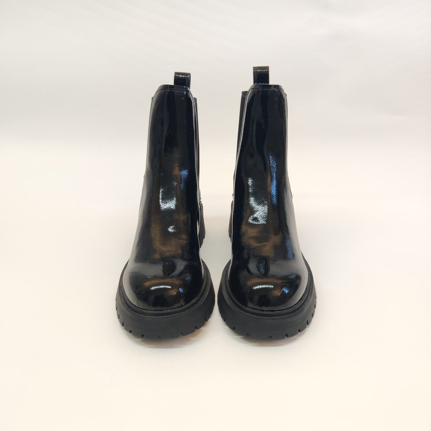 Chelsea boots in pelle lucida