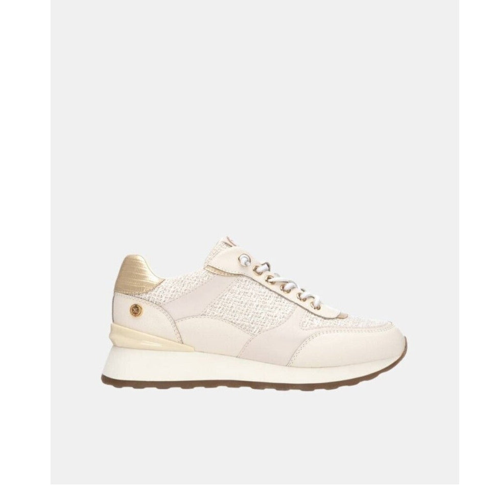 Sneakers textile avorio