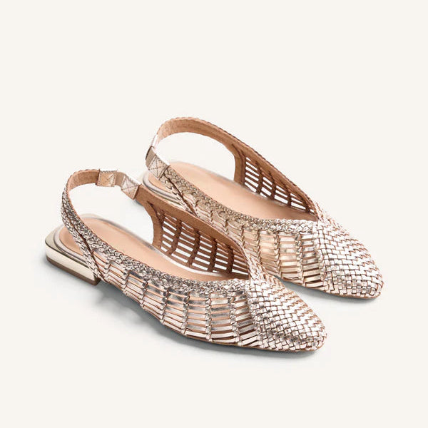 Slingback intrecciato Maipo