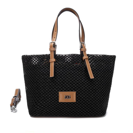 Shopping in rafia - Nero