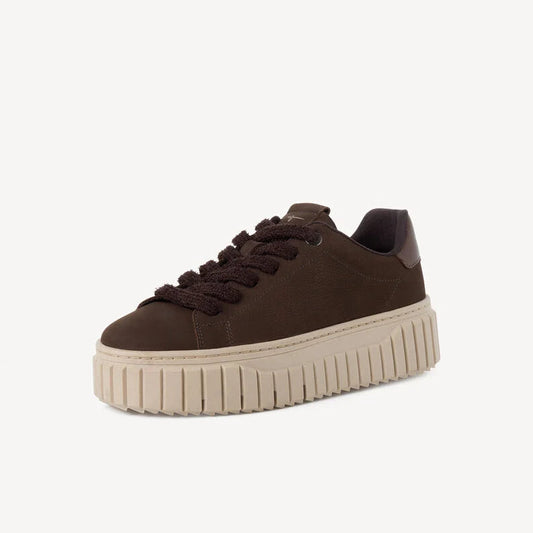 Snekaers in camoscio Tamaris