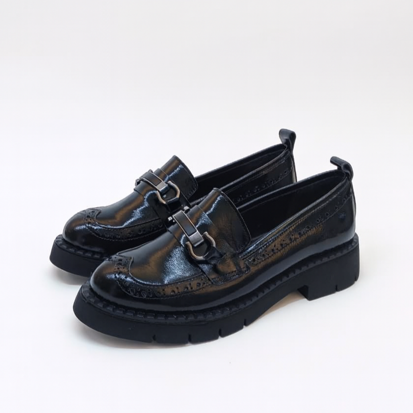 Mocassino con accessorio