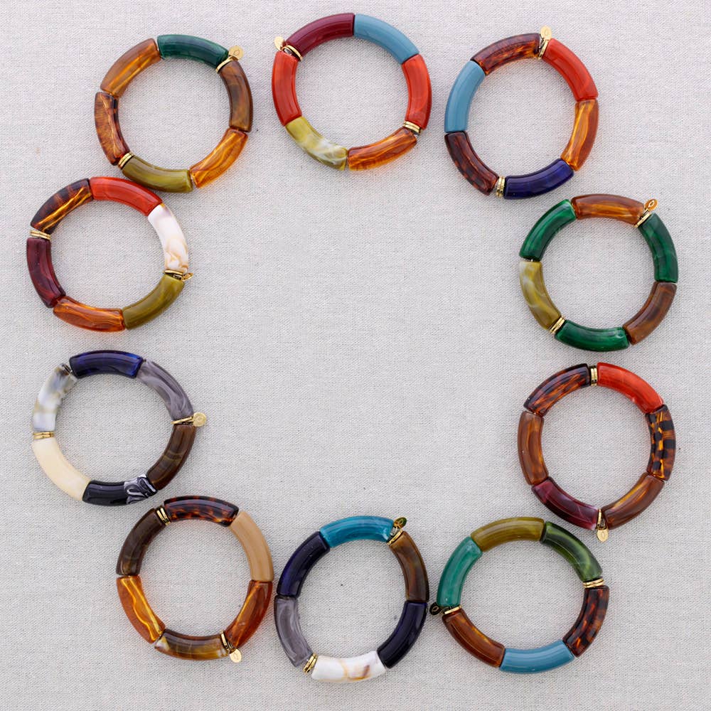 Bracciale rigido in resina