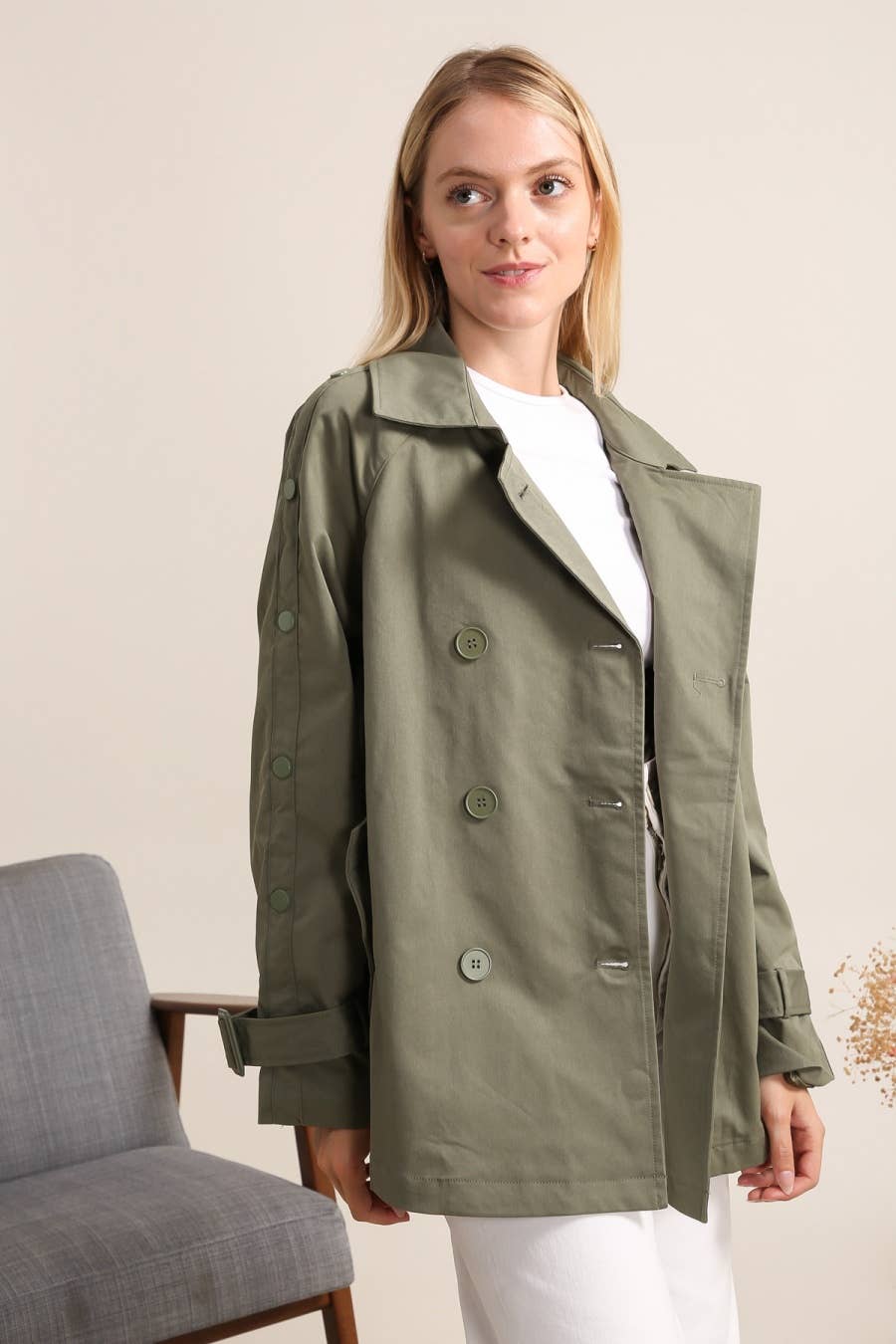 Trench medio - Cachi