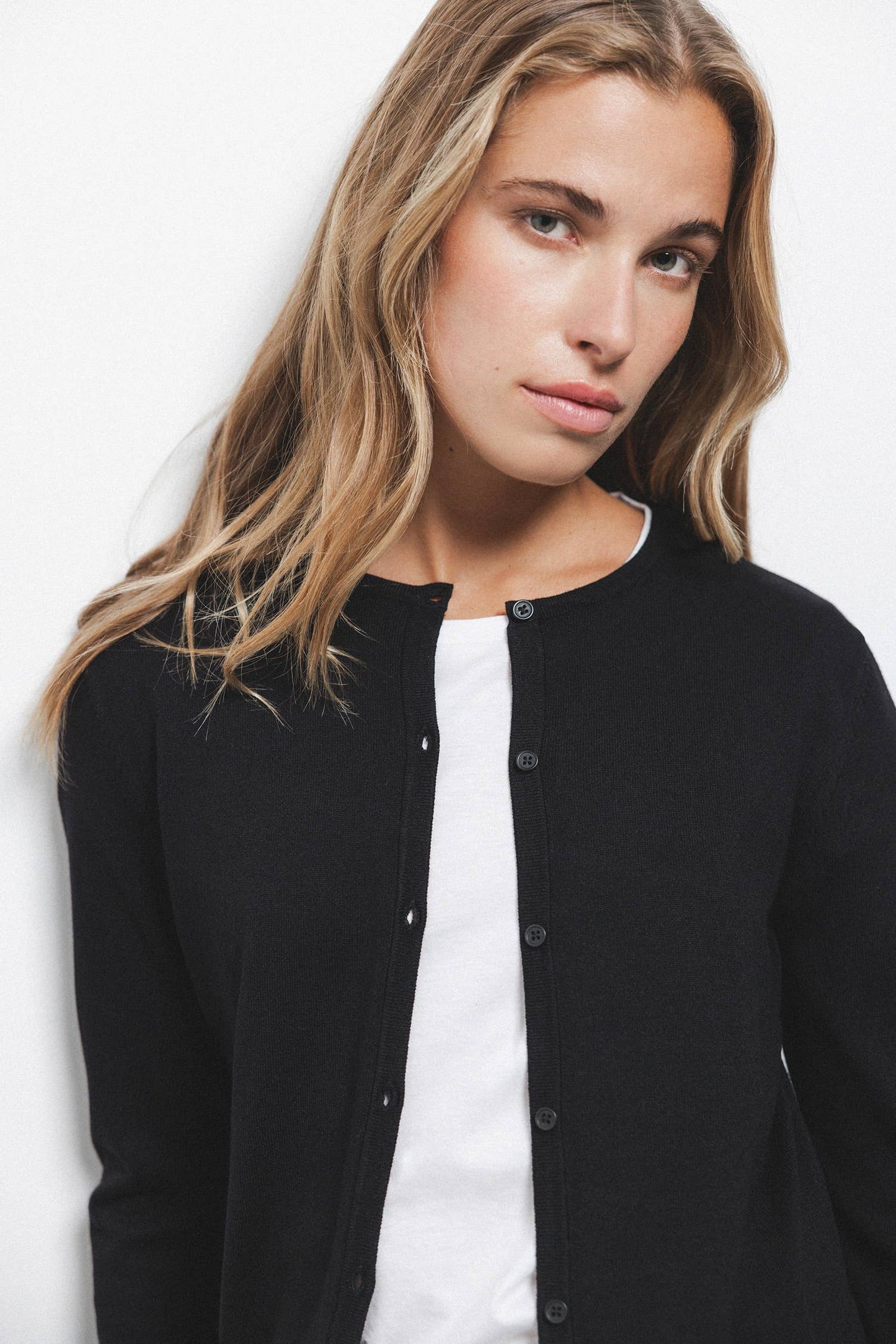 Cardigan in maglia - Blu