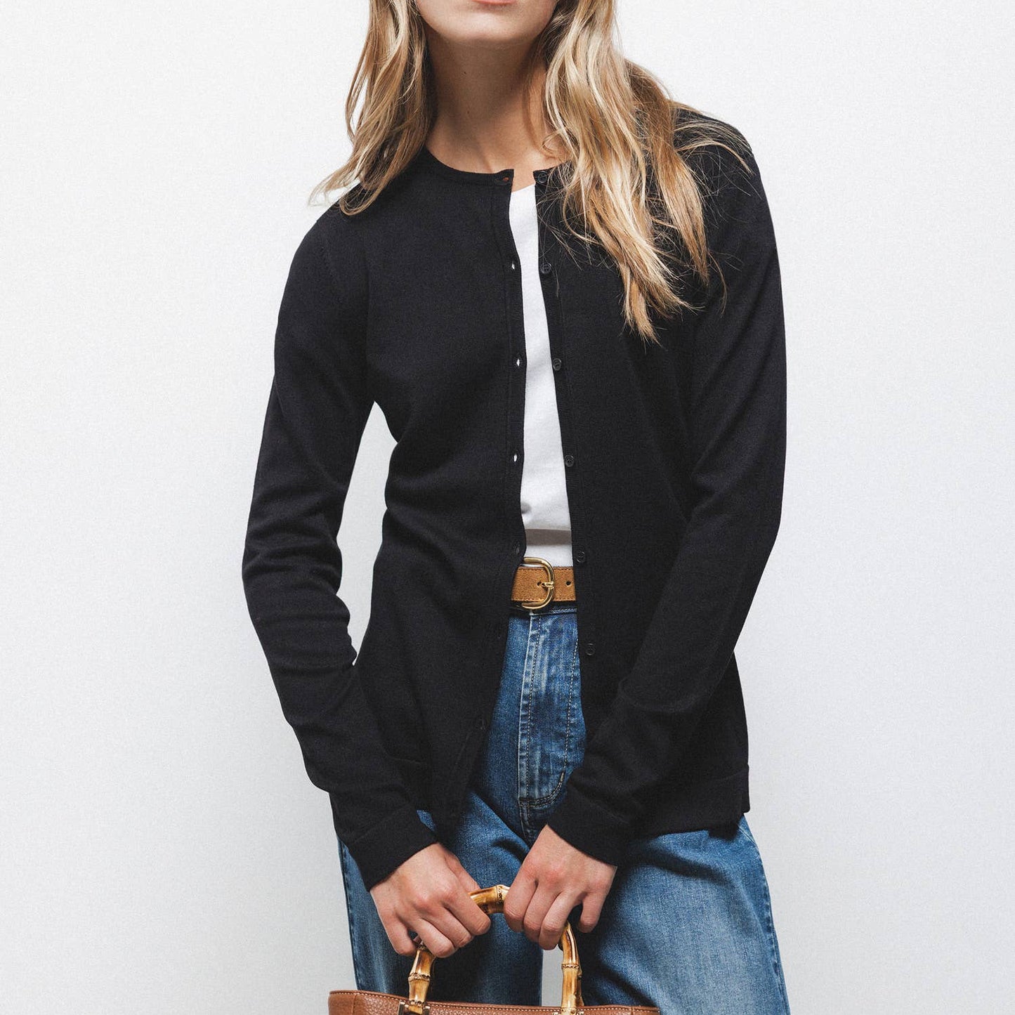 Cardigan in maglia - Blu