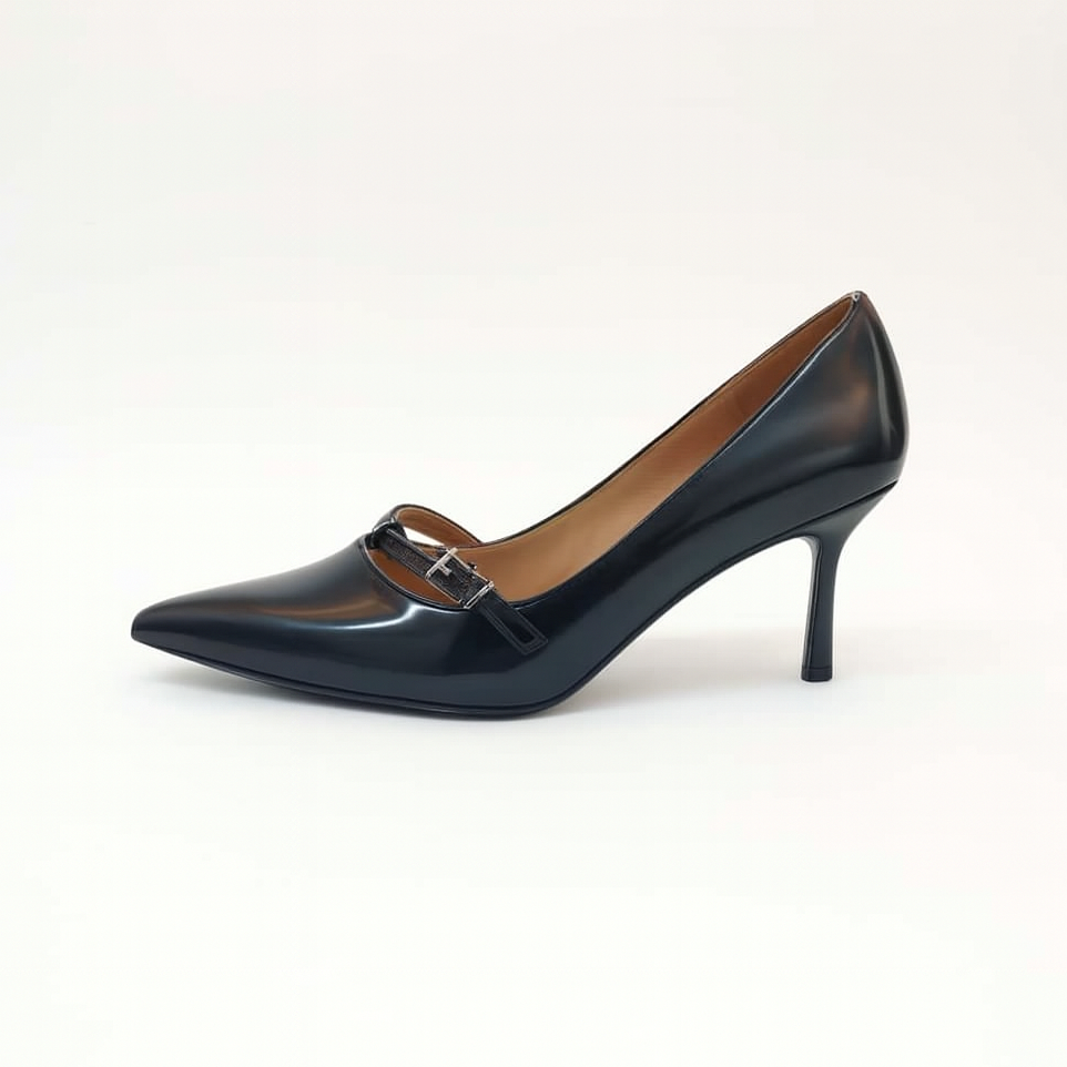 Décolleté Livia nera