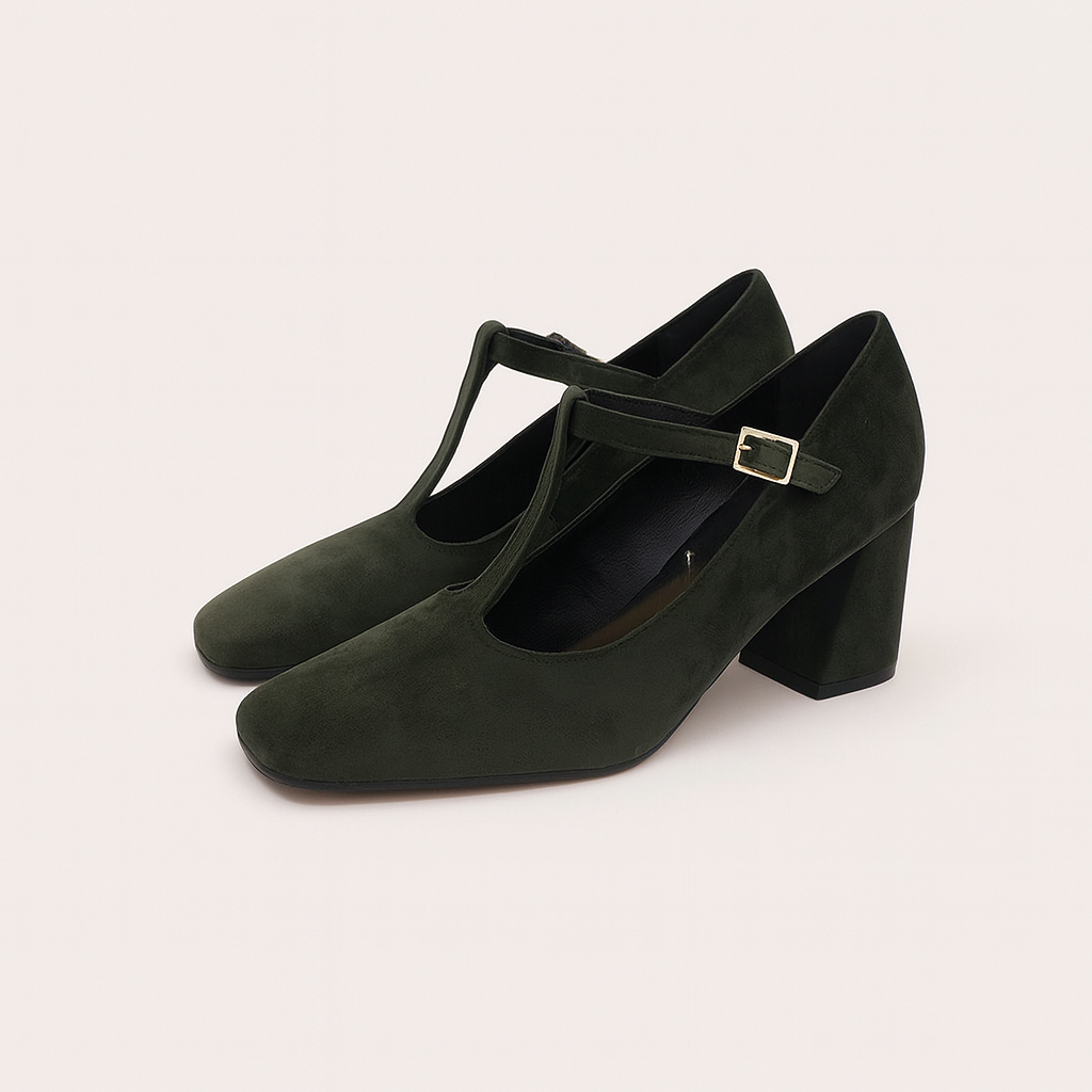 Mary Jane Giò Palma olive green