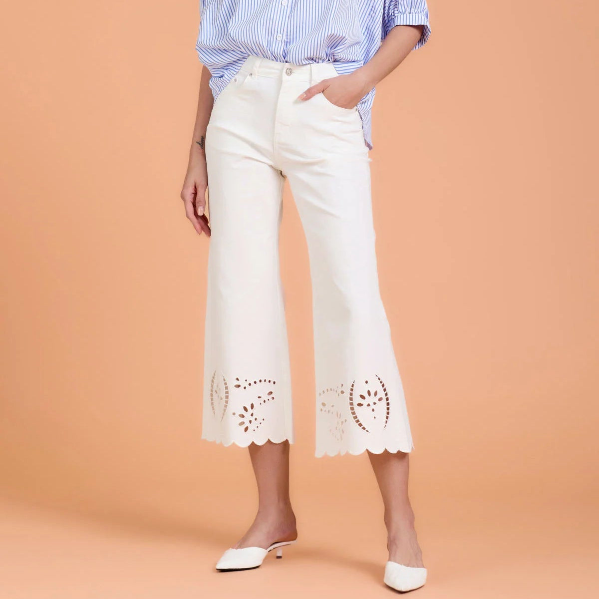 Jeans Lily - Bianco