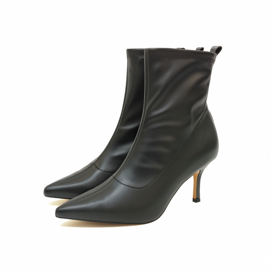 Stivaletto in pelle tacco 7