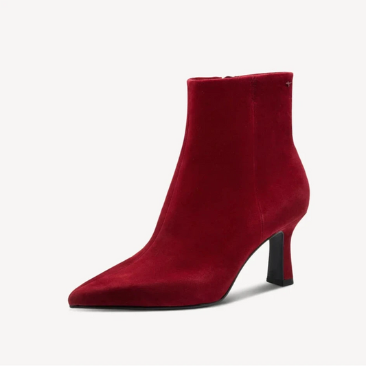 stivaletto a punta con tacco Tamaris