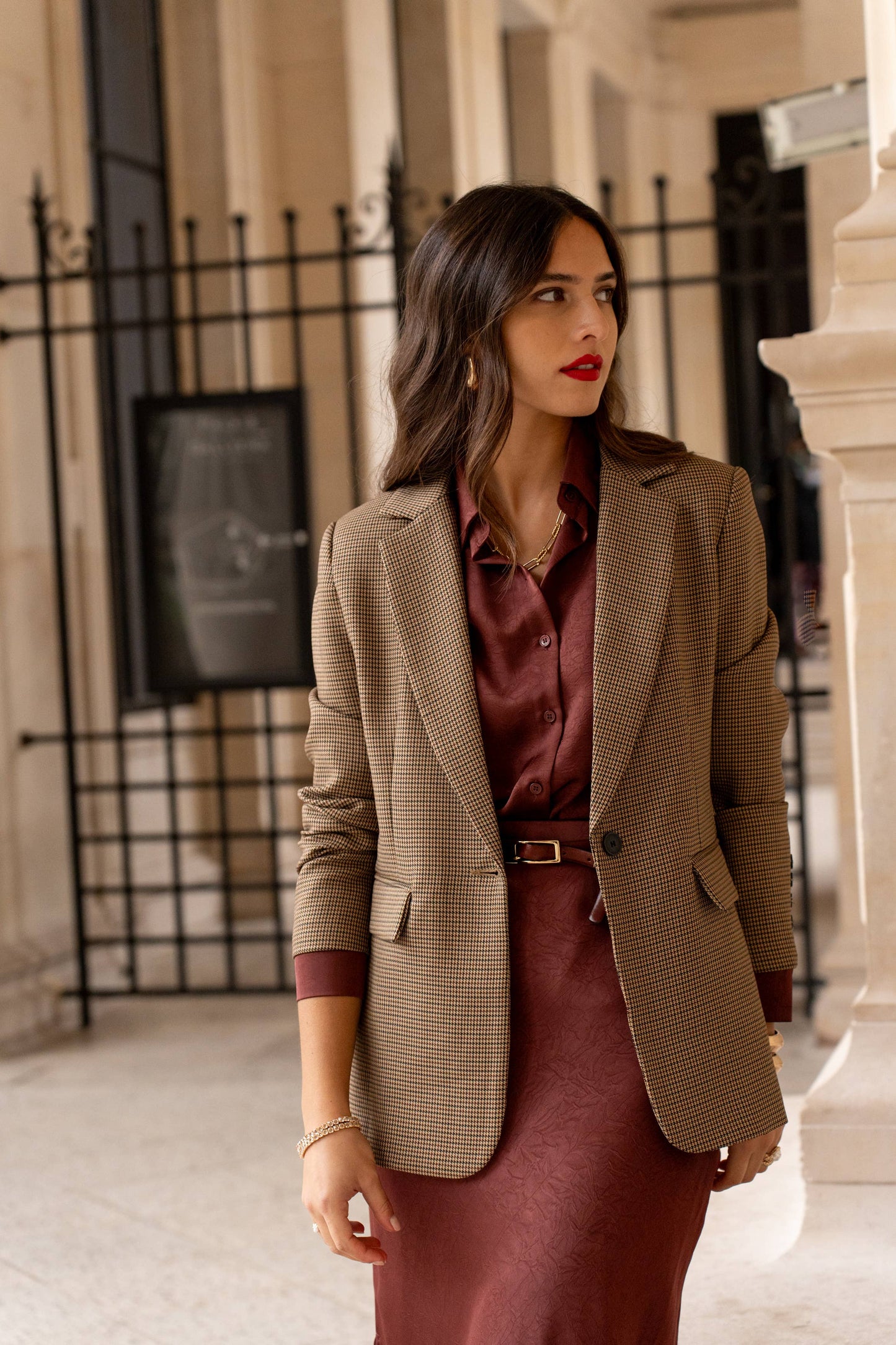 Blazer a quadri