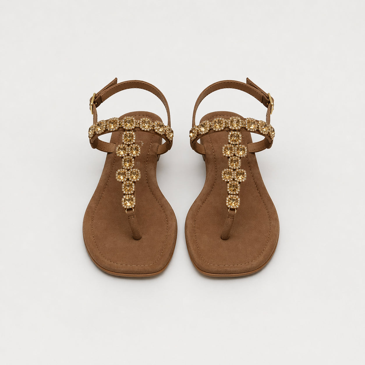 Sandali infradito suede