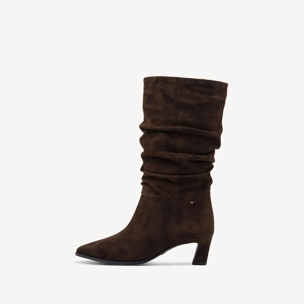 Stivale morbido in suede Tamaris