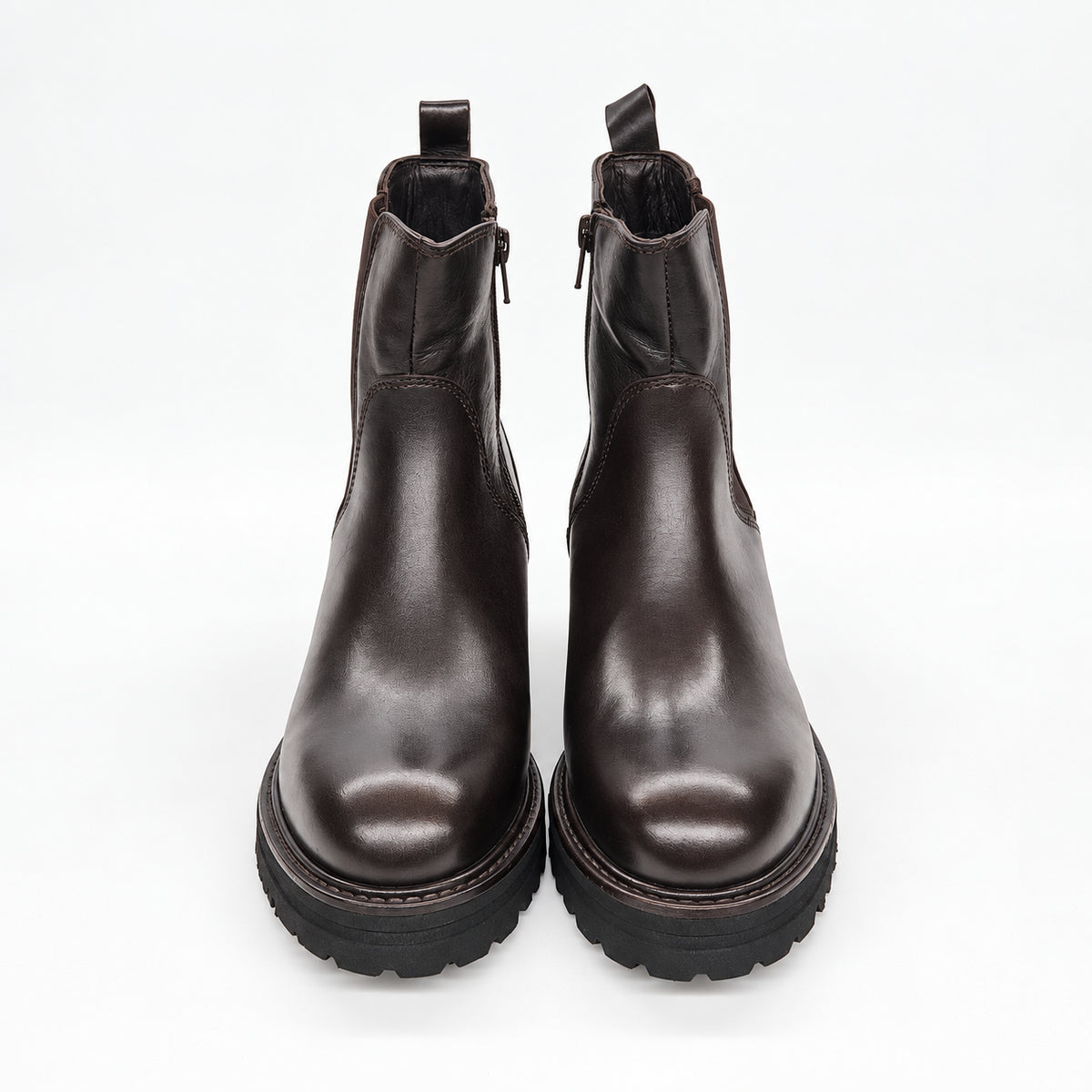 Stivaletti chelsea dark brown