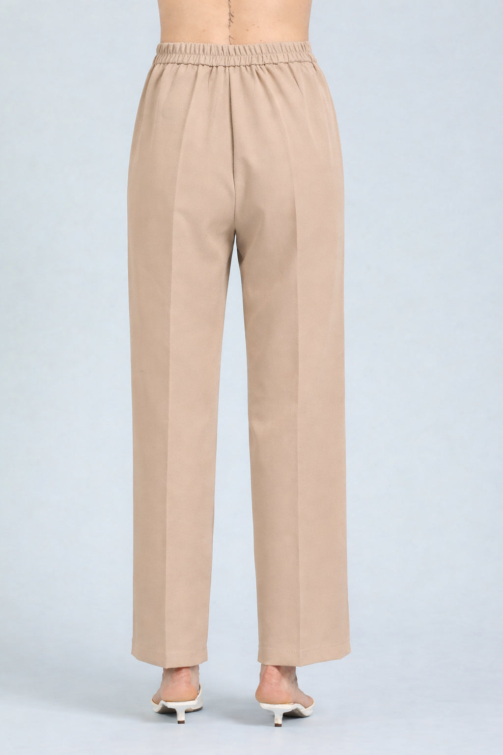 Pantaloni ampi in bistretch