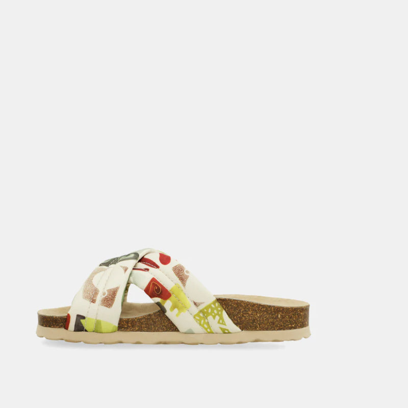 Sandali bio fascia incrocio Anekke