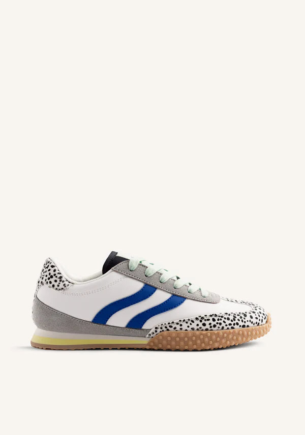 Sneakers pelle stampata animalier Bislig