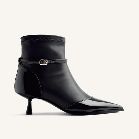 Stivaletto tacco kitten