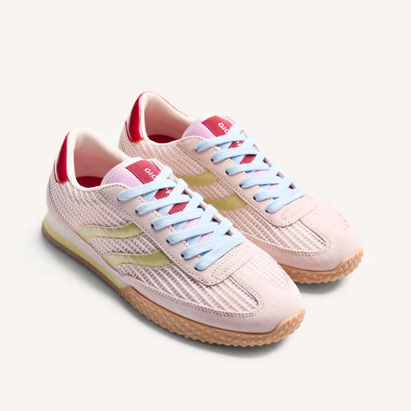 Sneakers rete e pelle Chake