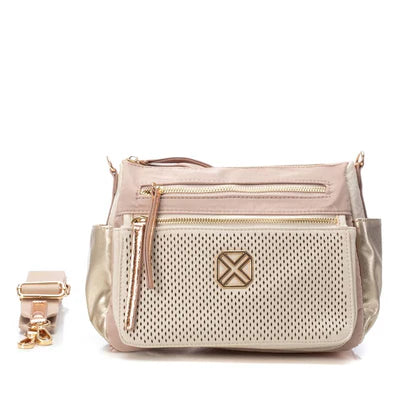 Borsa mix tessuto - Rosa