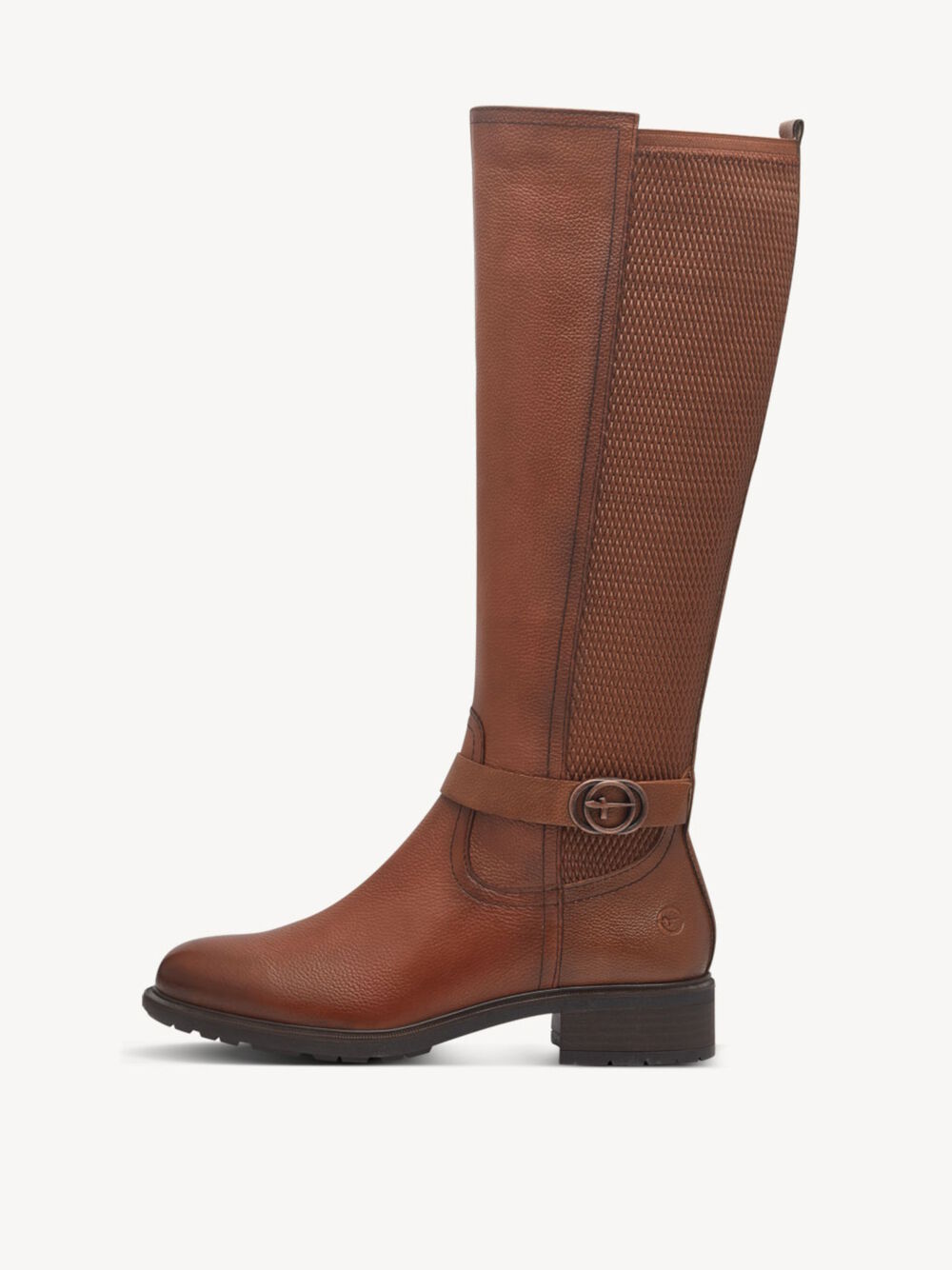 Stivale cavallerizza cognac