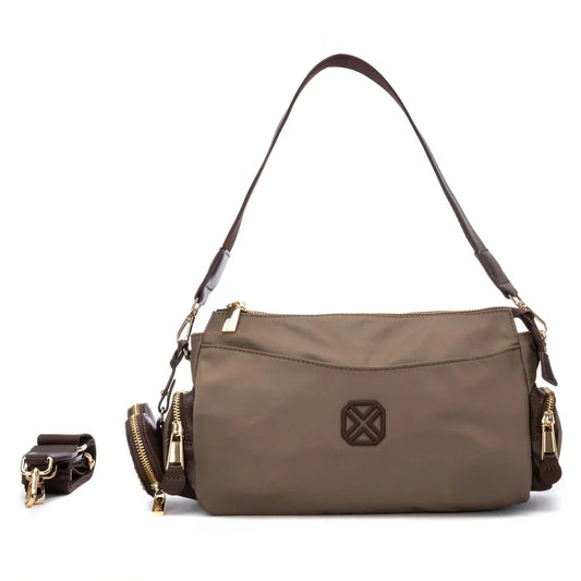 Borsa a spalla in tessuto