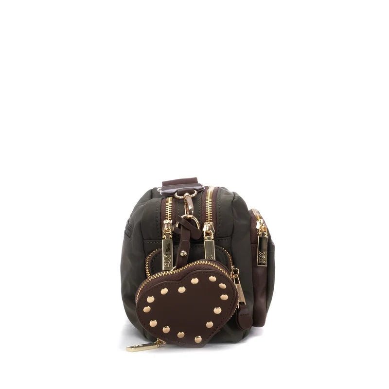 Borsa tracolla in tessuto Xti