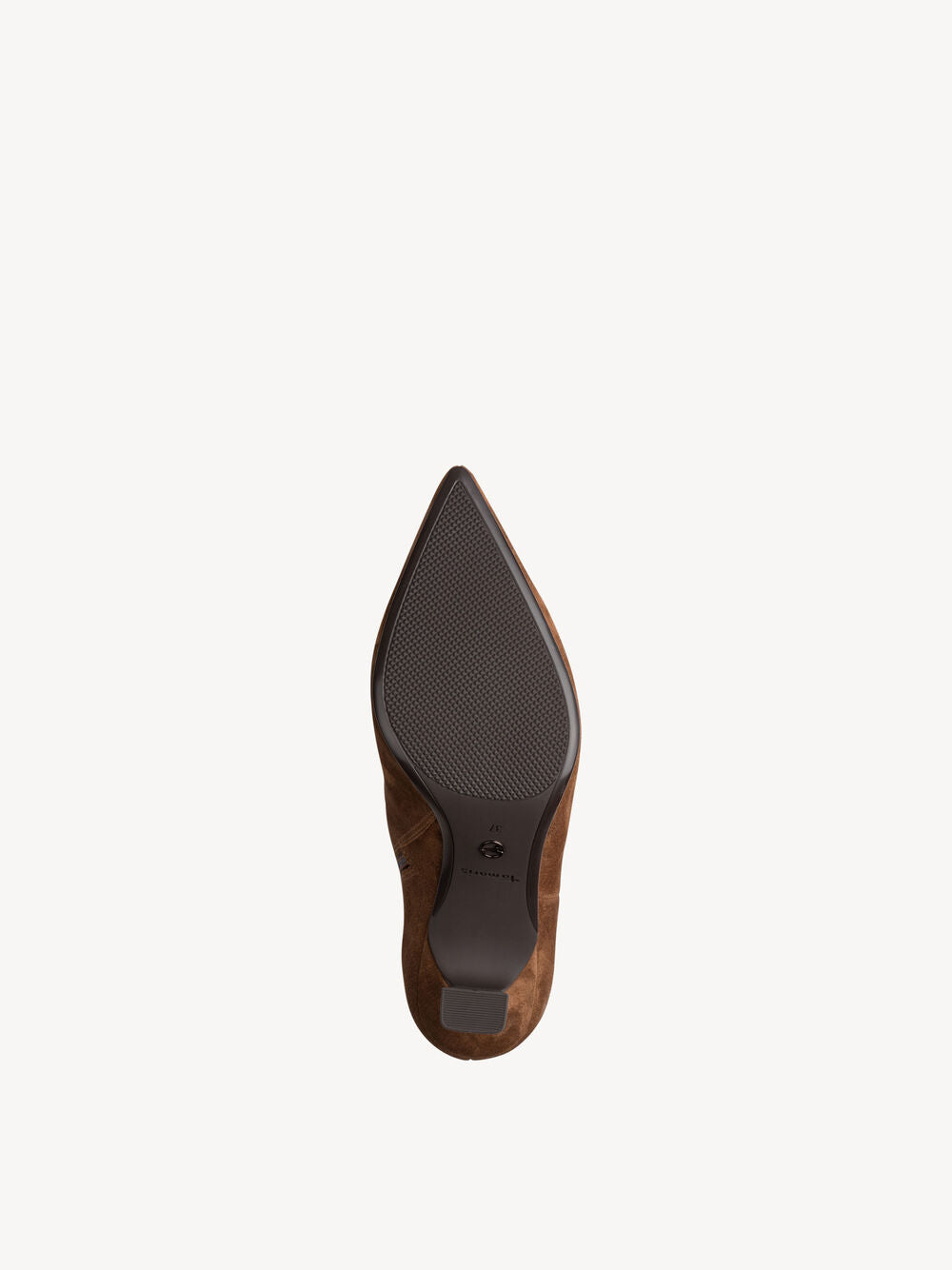Stivaletto in suede choco