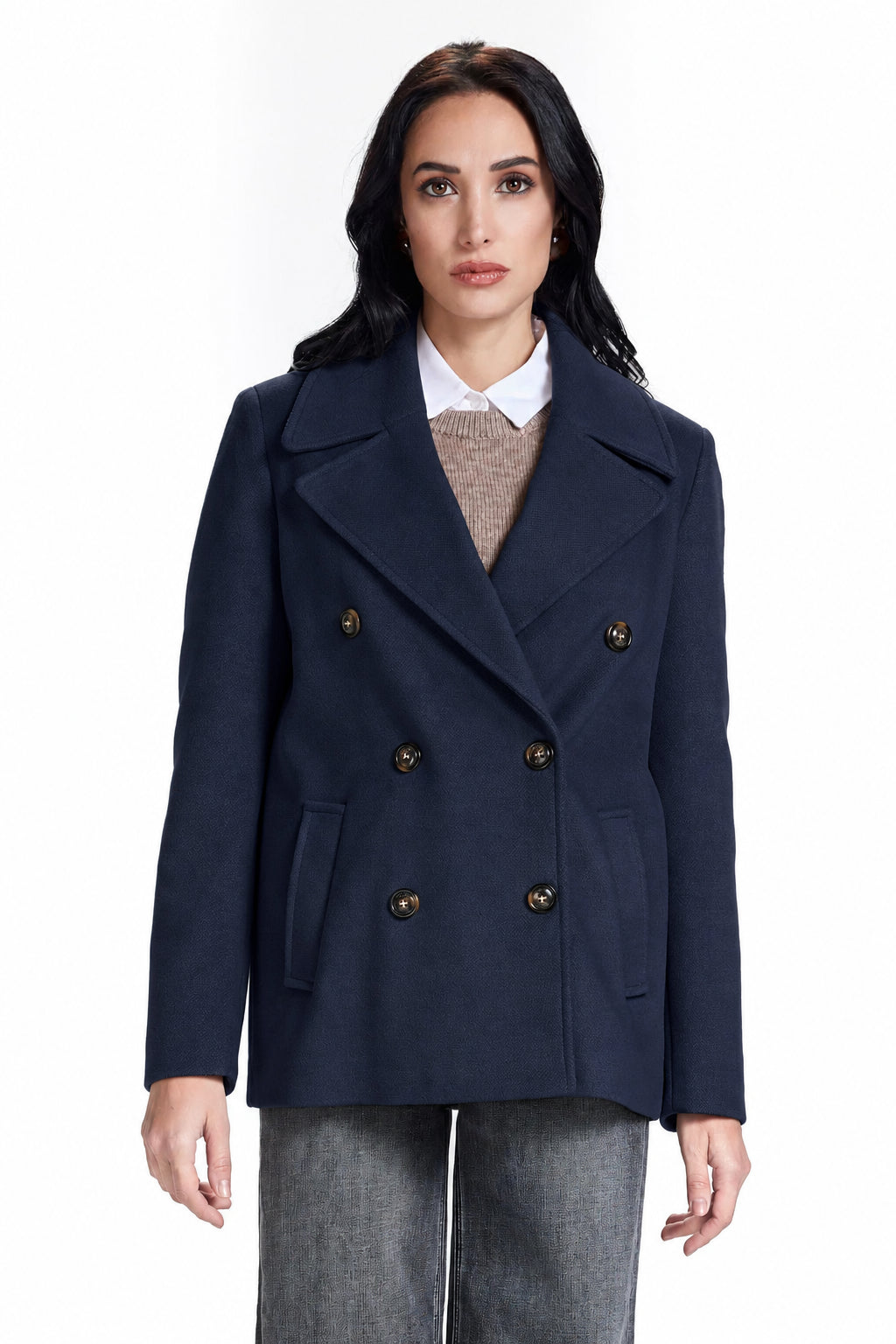 Caban blu navy Take.Two
