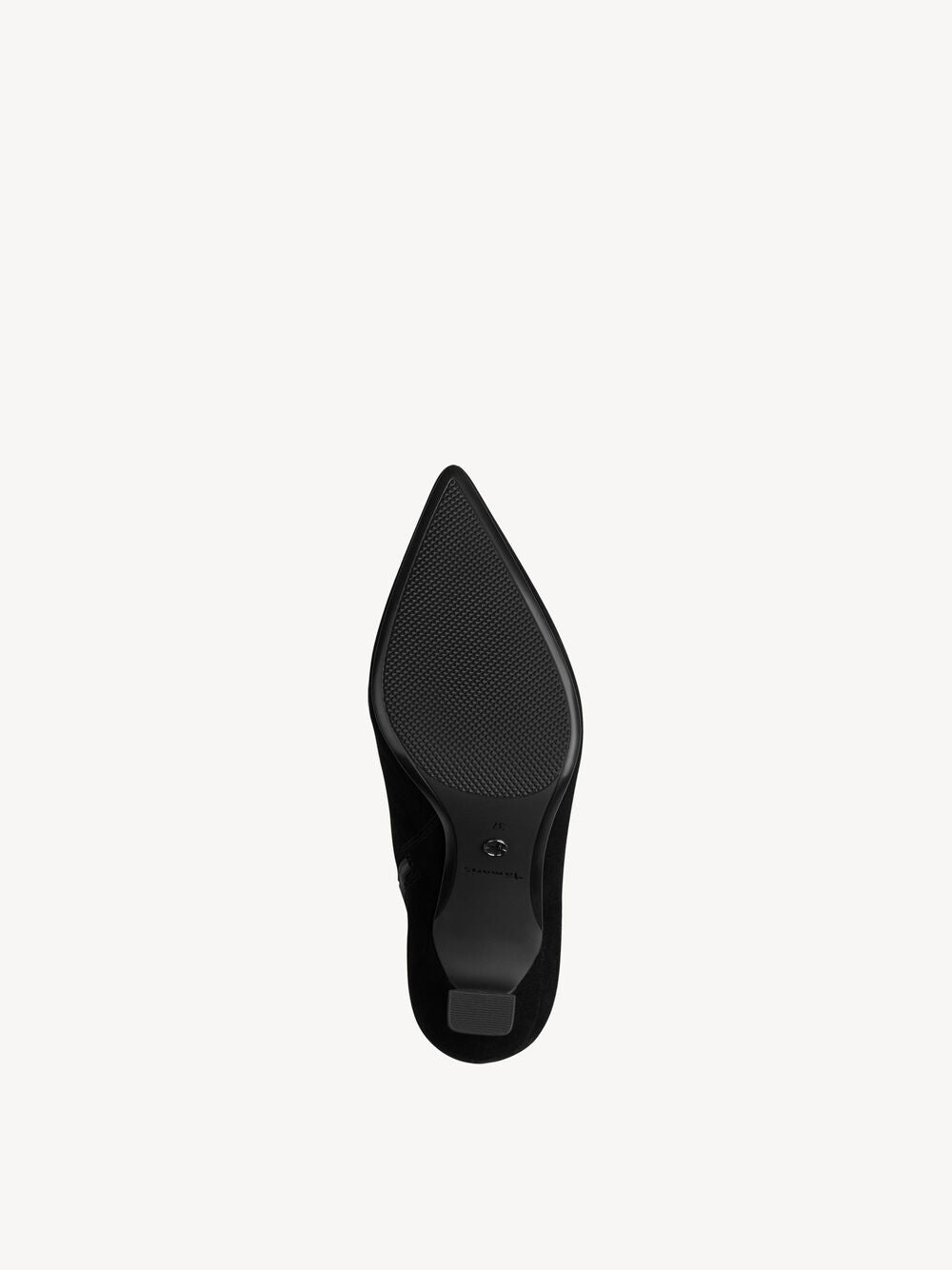 Stivaletto in suede nero