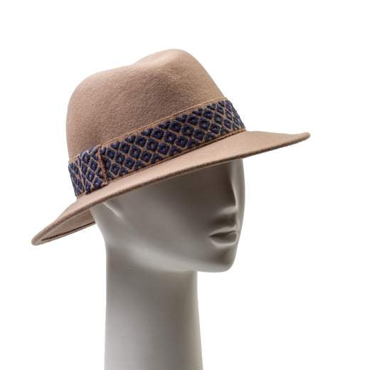 Cappello borsalino camel - Bissoli