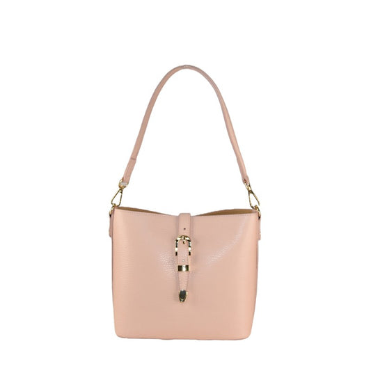 Borsa EMMA in vera pelle - rosa