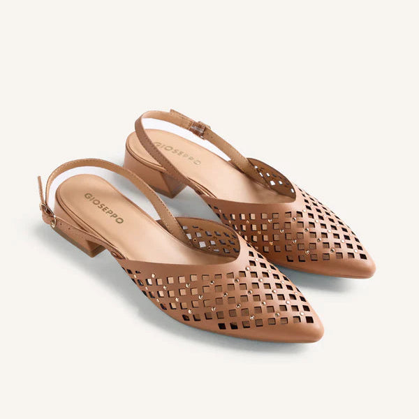 Ballerina in pelle traforata Lagos